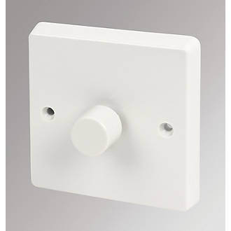 Image of Crabtree Capital 1-Gang 2-Way Dimmer Switch White 