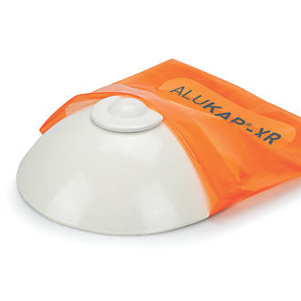 Image of ALUKAP-XR White Roof Lantern Pinnacle Top Cap 185mm x 185mm 