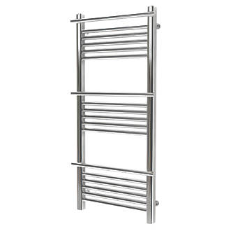 Image of GoodHome Solna Water Towel Warmer 1100 x 500mm Chrome 