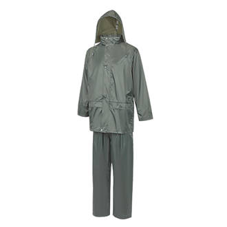 Image of Site Gambrill Water-Repellent Rain Suit Green X Large 54" Chest 