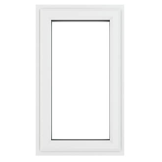 Image of Crystal Right-Hand Opening Clear Triple-Glazed Casement White uPVC Window 610mm x 965mm 