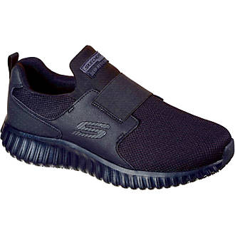 Image of Skechers Cicades Metal Free Non Safety Shoes Black Size 7 