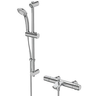 Image of Ideal Standard Ceratherm Wall-Mounted Bath Shower Mixer Chrome 