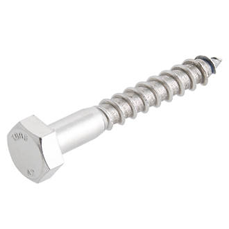 Image of Easydrive Hex Bolt Self-Tapping Coach Screws 10mm x 70mm 10 Pack 