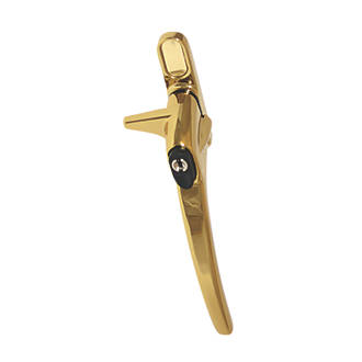 Image of Fab & Fix Charisma Right-Hand Cockspur Window Handle Polished Gold 