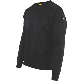 Image of CAT Essentials Crewneck Sweatshirt Black Medium 38-40" Chest 