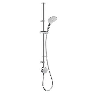 Image of Mira Activate Gravity-Pumped Ceiling-Fed Single Outlet Chrome Thermostatic Digital Mixer Shower 