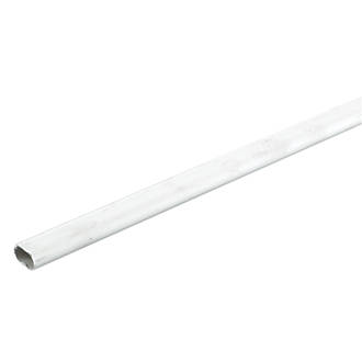 Image of Tower Oval uPVC White Conduit 16mm x 2m 