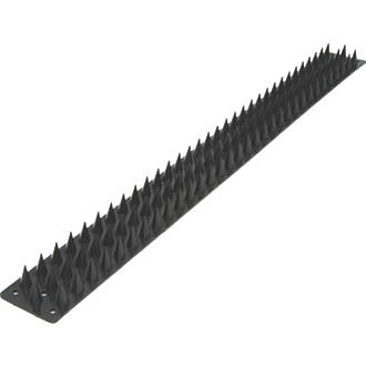 Image of Security Solutions Black Wall Spikes 8 Pack 