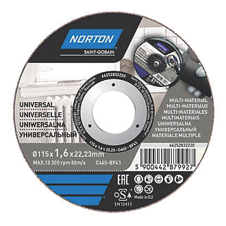 Image of Norton Multi-Material Cutting Disc 4 1/2" 