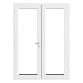 Image of Crystal White uPVC French Door Set 2090mm x 1490mm 