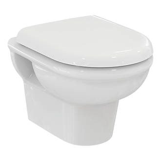 Image of Ideal Standard Della Wall-Hung Rimless Toilet & Prosys Frame Dual-Flush 6Ltr 