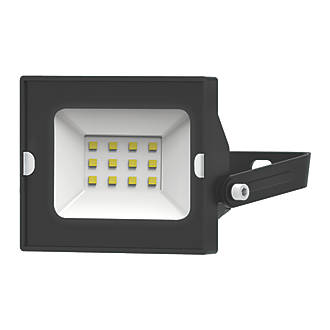 Image of 4lite Outdoor LED Floodlight Black 10W 850lm 