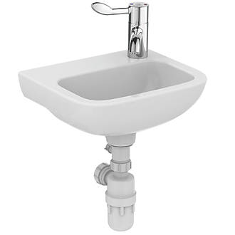 Image of Armitage Shanks Contour 21 Hand Rinse Washbasin LH 1 Tap Hole 370mm 