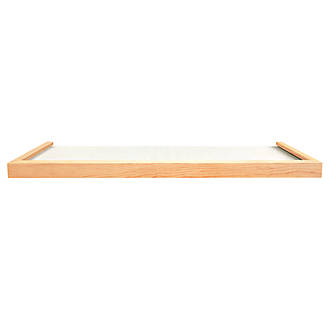 Image of Focal Point Pine Effect Medium Hearth Tray 380mm x 1250mm 