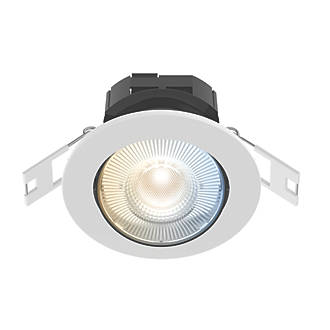 Image of Calex SMD 220-240V 2700-6500K Adjustable Tilting Head LED Smart Downlight With Variable White Light White 4.9W 345lm 