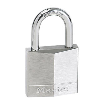 Image of Master Lock 640EURDLH Brass Water-Resistant Long Shackle Padlock 40mm 