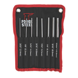 Image of Forge Steel Pin Punch Set 8 Pieces 