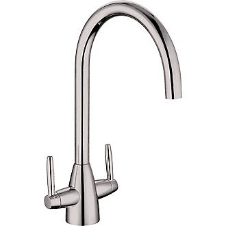 Image of Clearwater Tutti Monobloc Mixer Tap Brushed Nickel PVD 