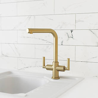 Image of Swirl Dolce Tap Brushed Brass 