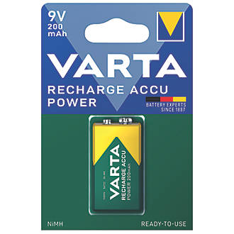 Image of Varta Ready2Use Rechargeable 9V Batteries 