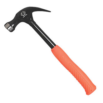 Image of C.K Hi-Vis Claw Hammer Orange 16oz 