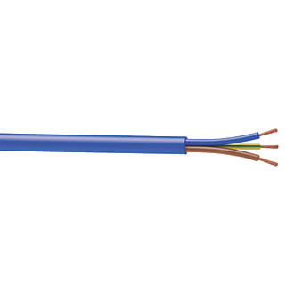 Image of Time 3183YAG Blue 3-Core 2.5mmÂ² Flexible Cable 50m Drum 