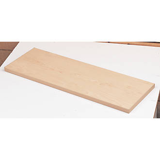 Image of Woodgrain Melamine Shelves 600mm x 250mm x 19mm 2 Pack 