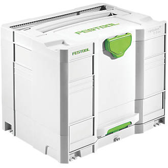 Image of Festool Systainer T-LOC SYS-COMBI 3 Stackable Organiser 15 1/2" 