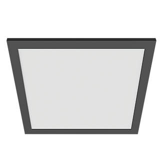 Image of Philips SceneSwitch LED Panel Ceiling Light Black 12W 1100lm 