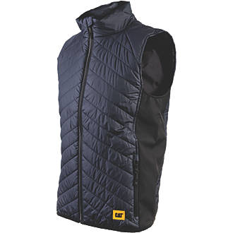 Image of CAT Trades Hybrid Body Warmer Navy X Large 46-48" Chest 
