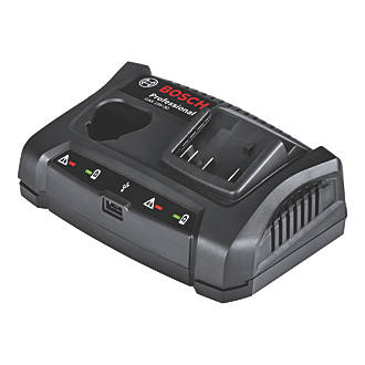 Image of Bosch GAX 18V-30 Professional 10.8/12/14.4/18V Li-Ion Coolpack Dual Battery Charger 