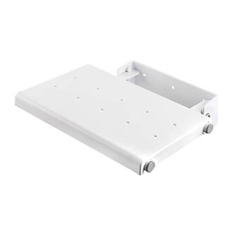 Image of Croydex Wall-Mounted Shower Seat White 