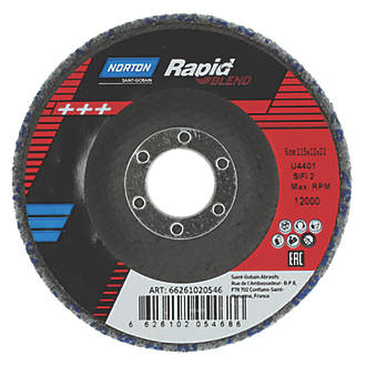 Image of Norton Rapid Blend Fine/Medium Refining Disc 115mm 