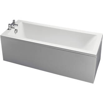 Image of Ideal Standard Giovo Cube Single-Ended Bath Acrylic No Tap Holes 1700mm 