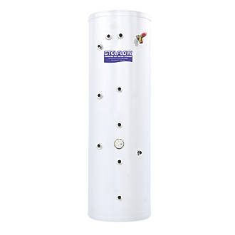 Image of RM Cylinders Stelflow Indirect Unvented Twin Coil Hot Water Cylinder 180Ltr 3kW 