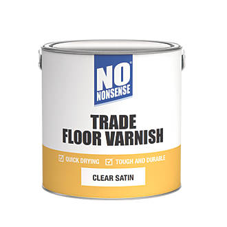 Image of No Nonsense Quick-Dry Floor Varnish Satin 2.5Ltr 
