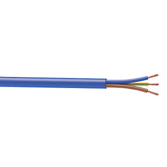 Image of Time 3183YAG Blue 3-Core 1.5mmÂ² Flexible Cable 8.3m Coil 
