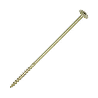 Image of Timco TX Wafer Timber Frame Construction & Landscaping Screws 8mm x 225mm 50 Pack 