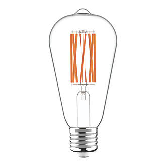 Image of LAP ES ST64 LED Virtual Filament Light Bulb 806lm 3.8W 