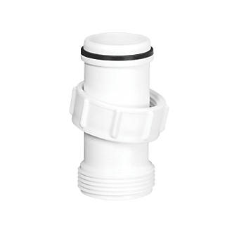 Image of McAlpine S12A-3 1 1/4" BSP Coupler White 32mm x 32mm 