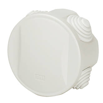 Image of Vimark 4-Entry Round Junction Box with Knockouts 67mm x 48mm x 67mm 