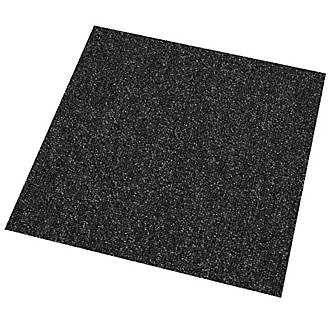 Image of Abingdon Carpet Tile Division Fusion Dark Grey Carpet Tiles 500 x 500mm 20 Pack 