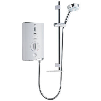 Image of Mira Sport Max with Airboost White 9kW Manual Electric Shower 