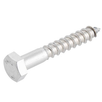 Image of Easydrive Hex Bolt Self-Tapping Coach Screws 8mm x 50mm 10 Pack 