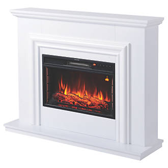 Image of Focal Point Amersham Electric Suite White 1140mm x 330mm x 886mm 
