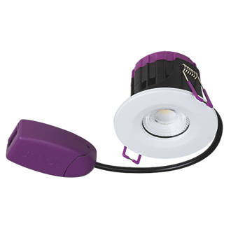 Image of Robus Ultimum Fixed Fire Rated LED Downlight White 4.9W 400 / 450 / 420lm 