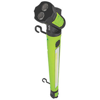 Image of Luceco Rechargeable LED Inspection Torch Green / Black 1000lm 