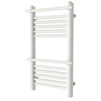 Image of GoodHome Solna Water Towel Warmer 700 x 400mm White 