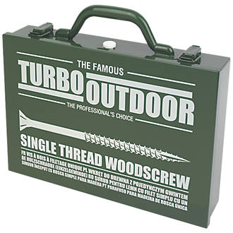 Image of Turbo Outdoor PZ Double-Countersunk Trade Case 1000 Pcs 